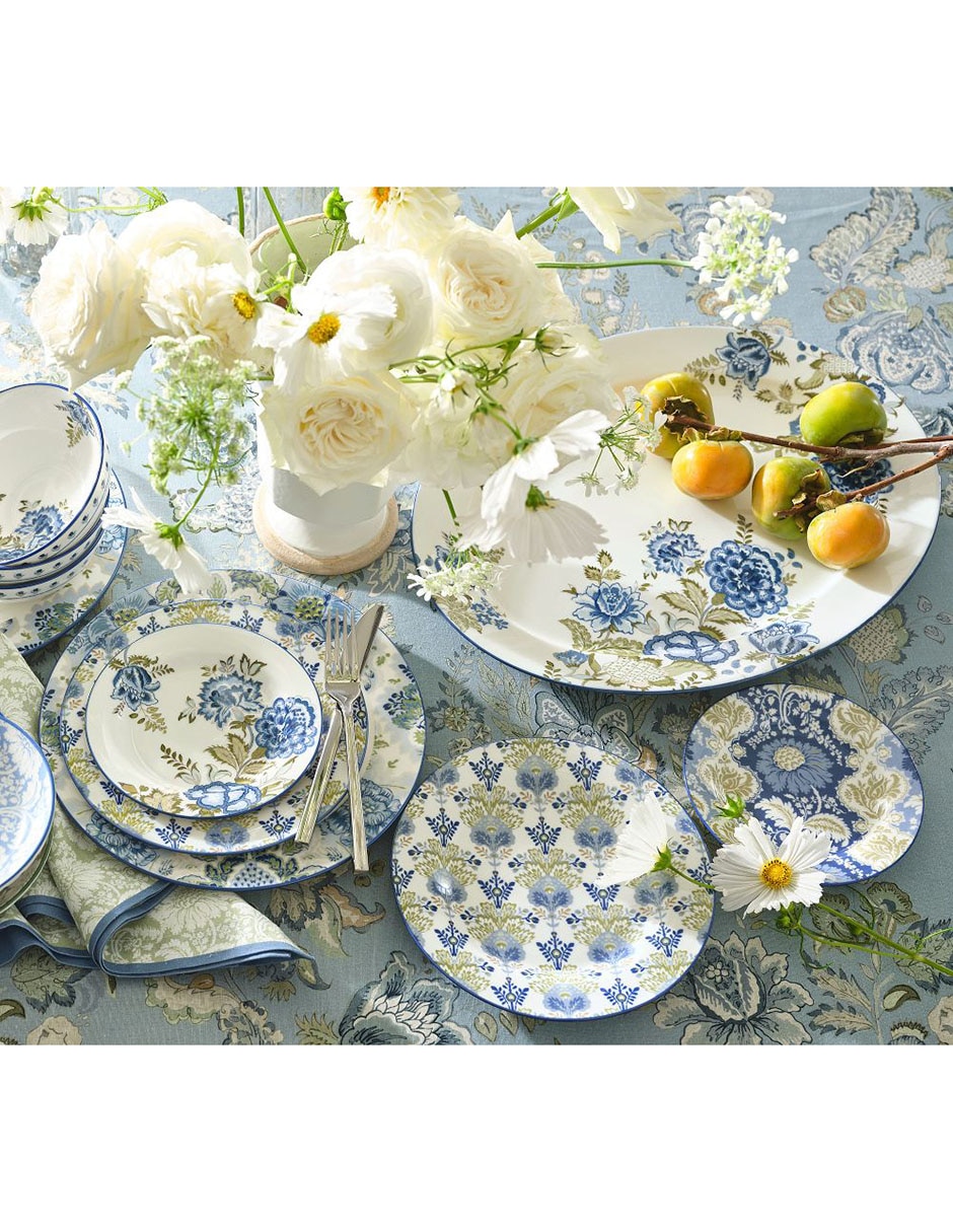 Platón Kravet Rosehill de cerámica 4