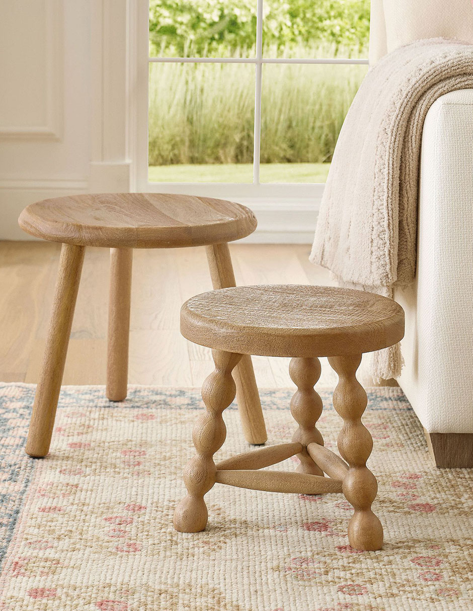 Mesa de acento Hadley de madera mango 2